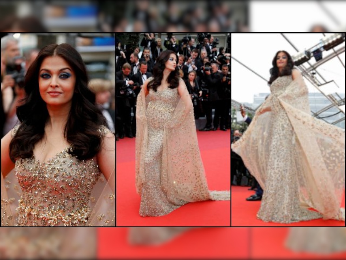 Aishwarya Rai Bachchan plays it safe with Ali Younes dress at Cannes 2016 red carpet