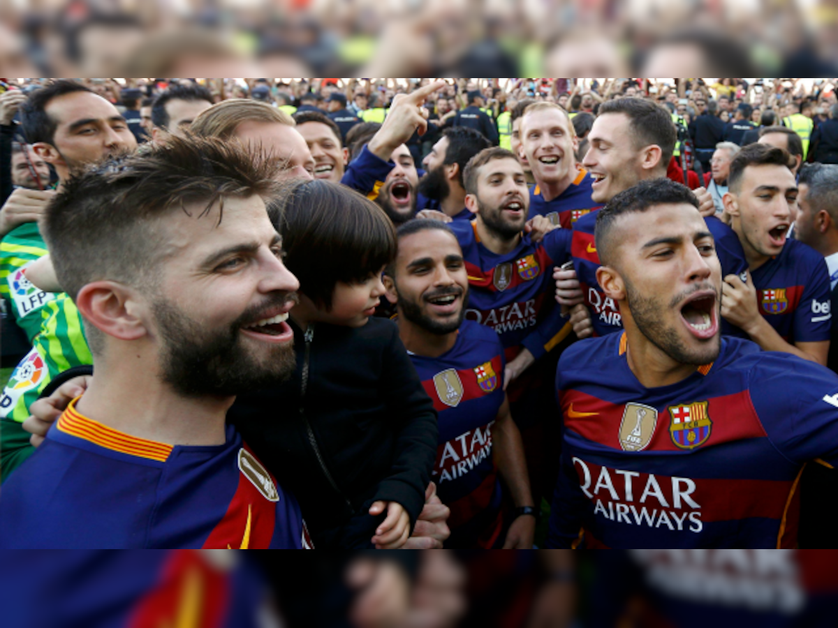 'You can trust this team because we continue to win titles,' says Barcelona defender Gerard Pique 