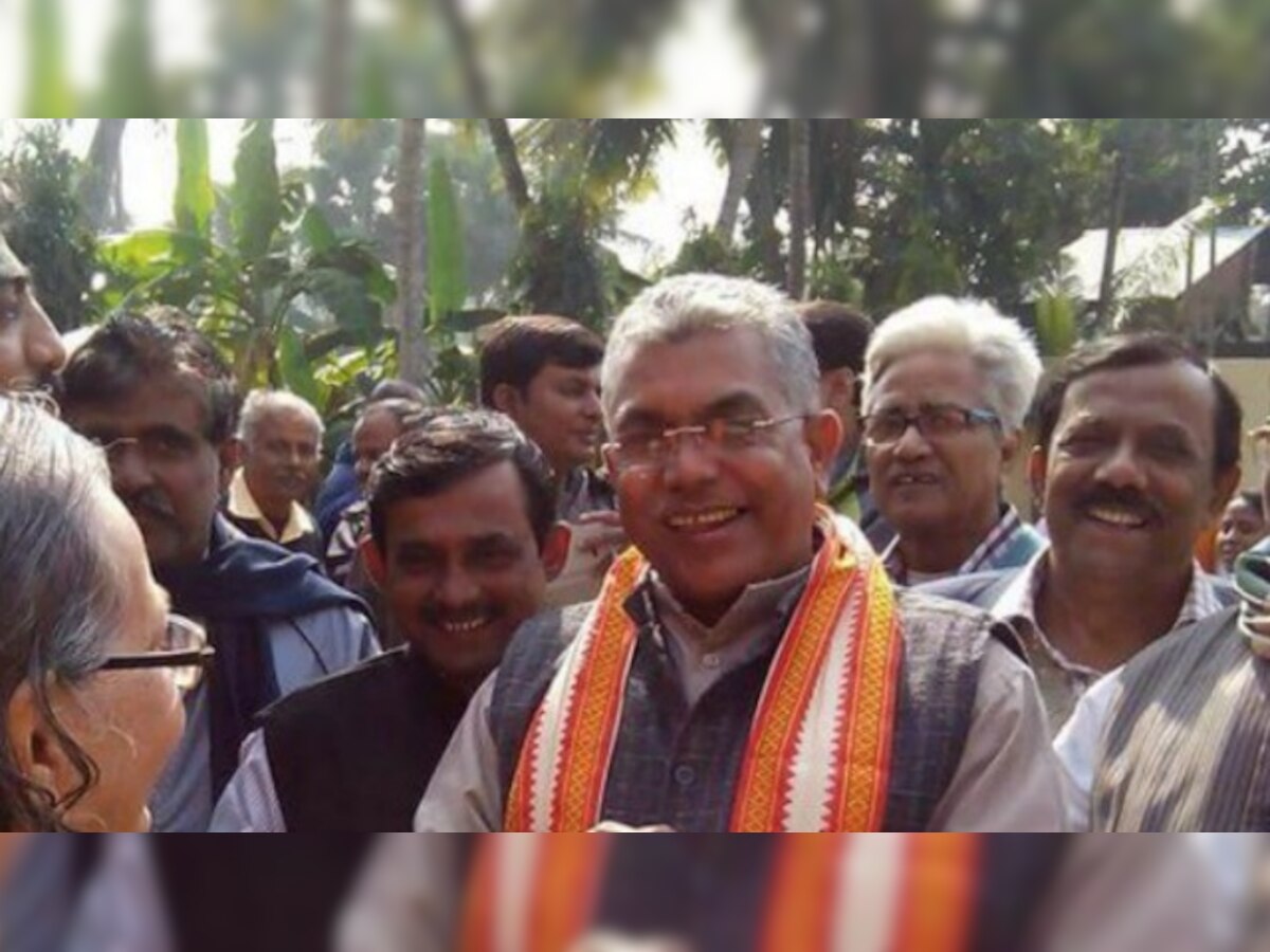 West Bengal Elections 2016: Congress MLA's 34 year stint ended by BJP President Dilip Ghosh