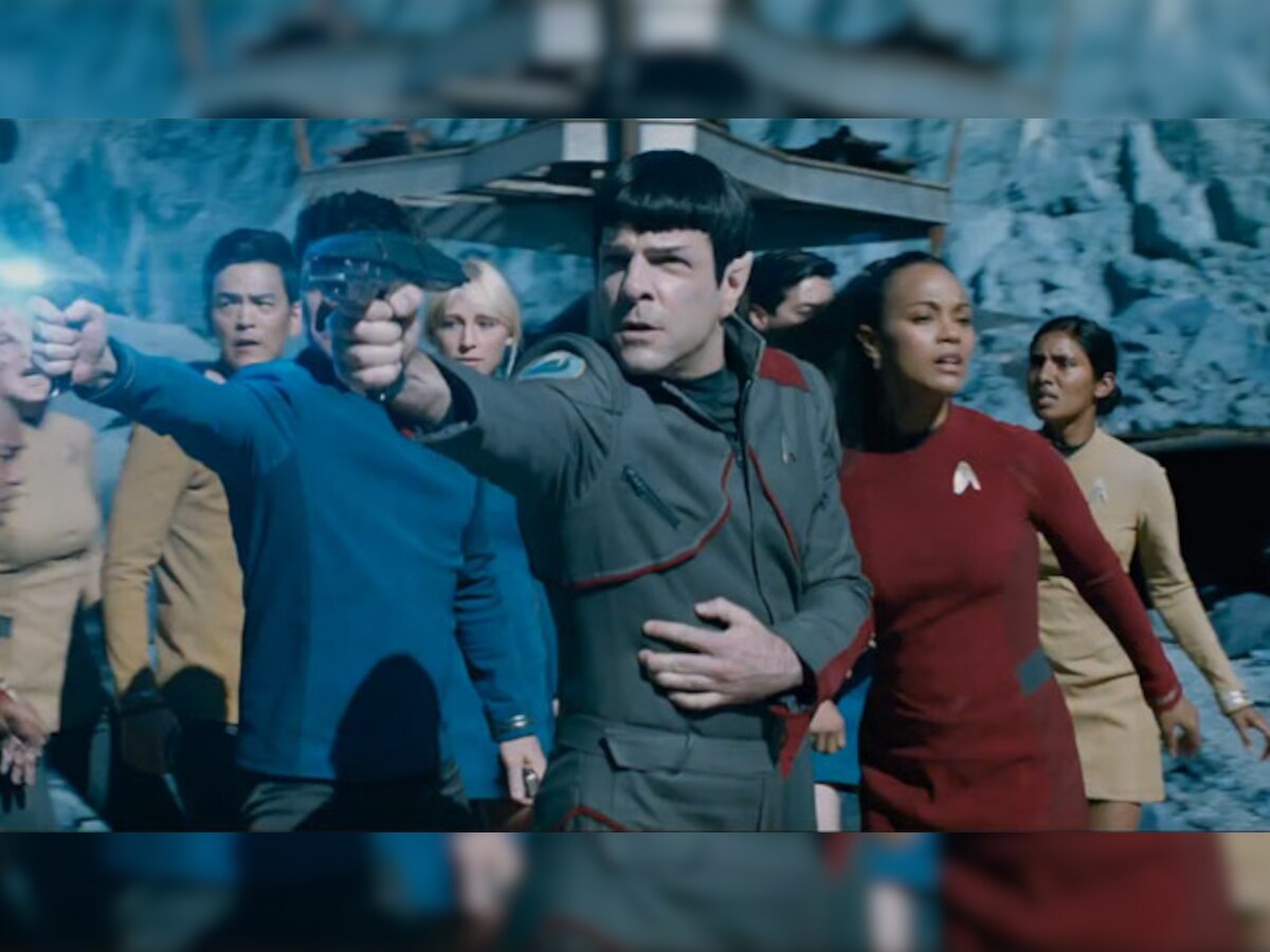 Watch: The Enterprise is under attack in the second trailer for 'Star Trek Beyond'