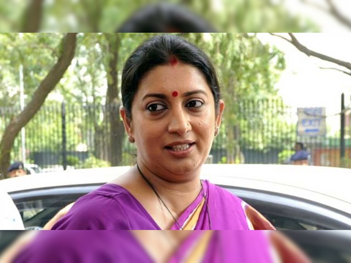When outsider praises Sanskrit he is praised, when Indian does it he is criticised: Smriti Irani 
