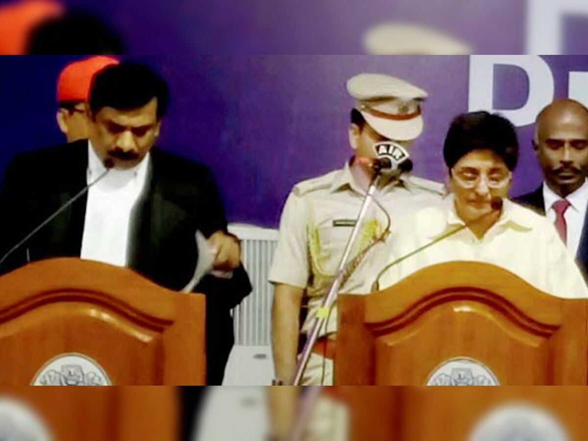 Kiran Bedi takes oath as Lt Governor of Puducherry