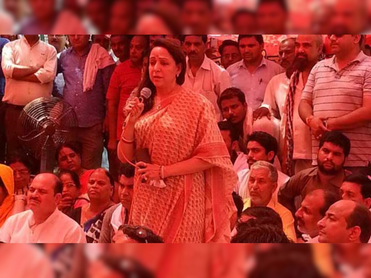 Mathura clashes: MP Hema Malini stopped from visiting scene of violence