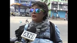 53 year-old woman rides from Mumbai to Nagaland to campaign against women exploitation