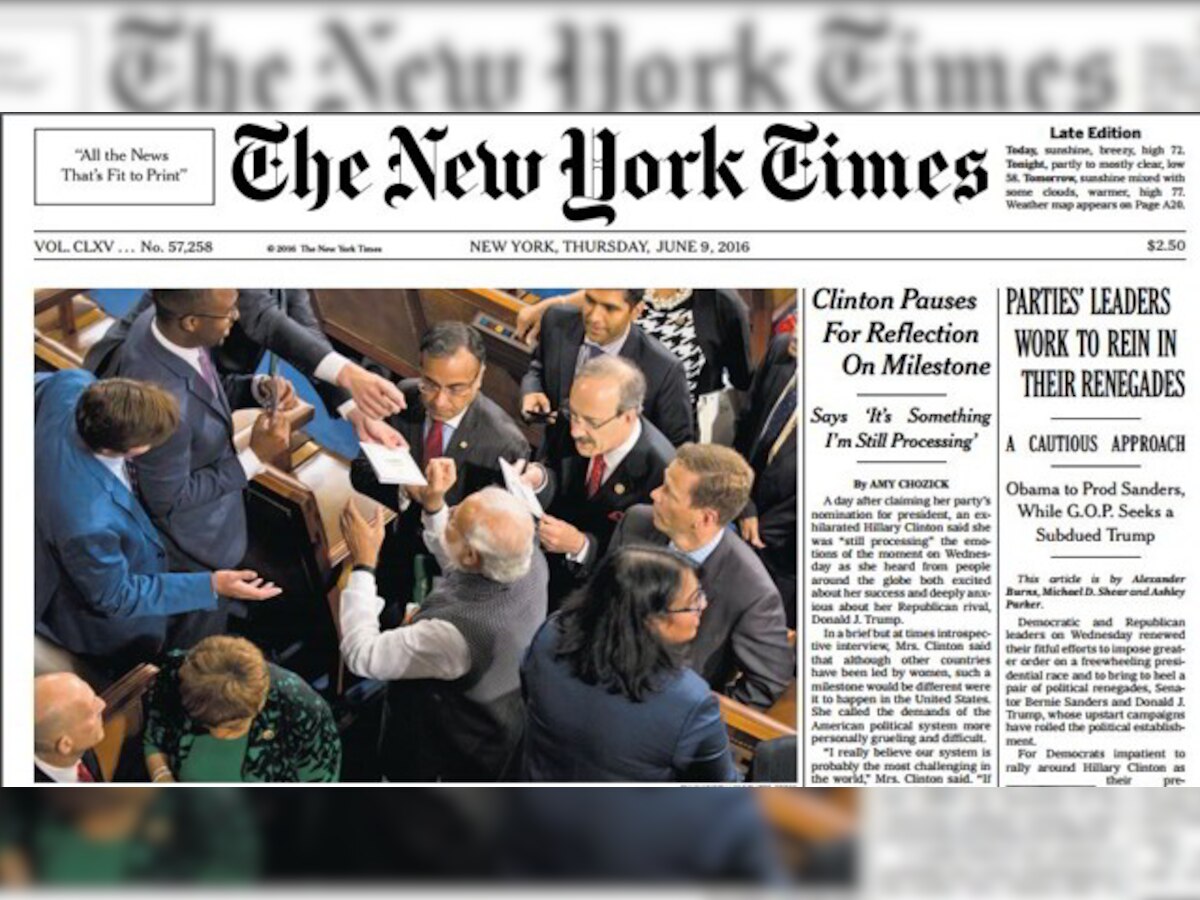 From New York Times to POLITICO: How US media covered PM Modi’s speech