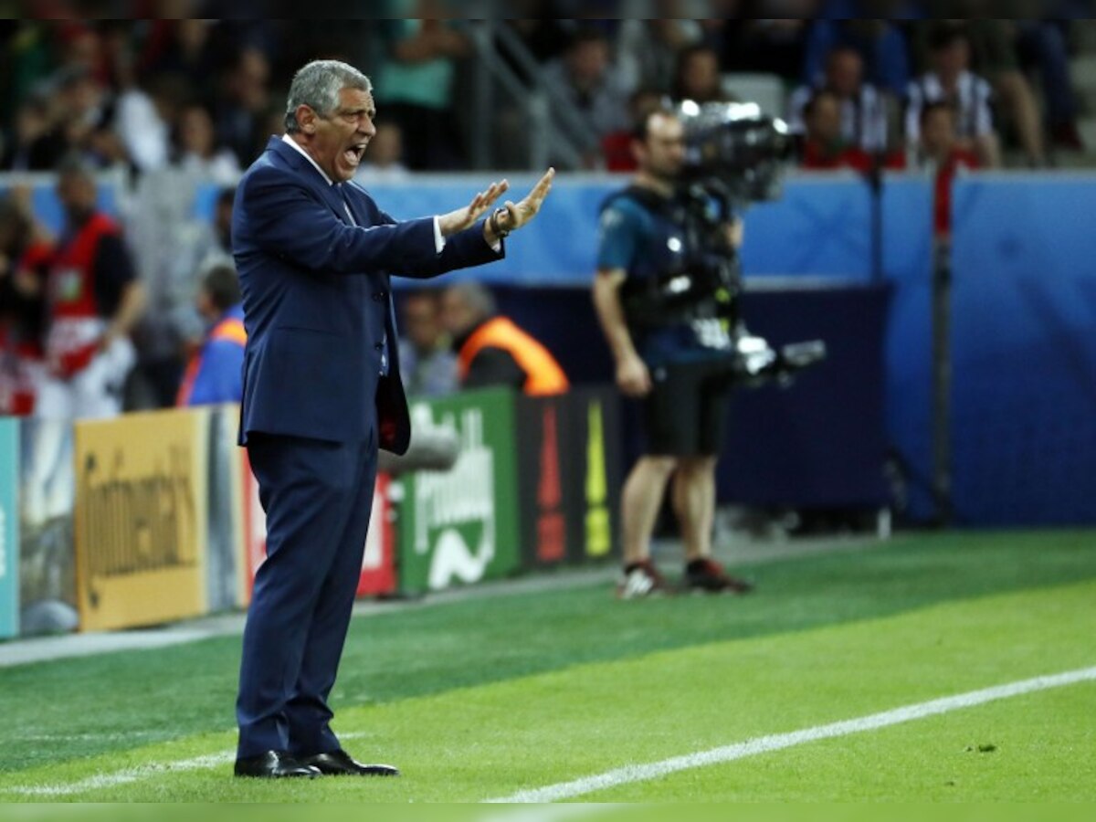 Euro 2016: Portugal coach Santos says lack of cool heads cost them a victory against Iceland