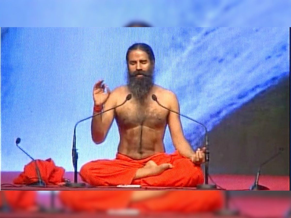 International Yoga Day: Baba Ramdev kick-starts celebrations in Faridabad 