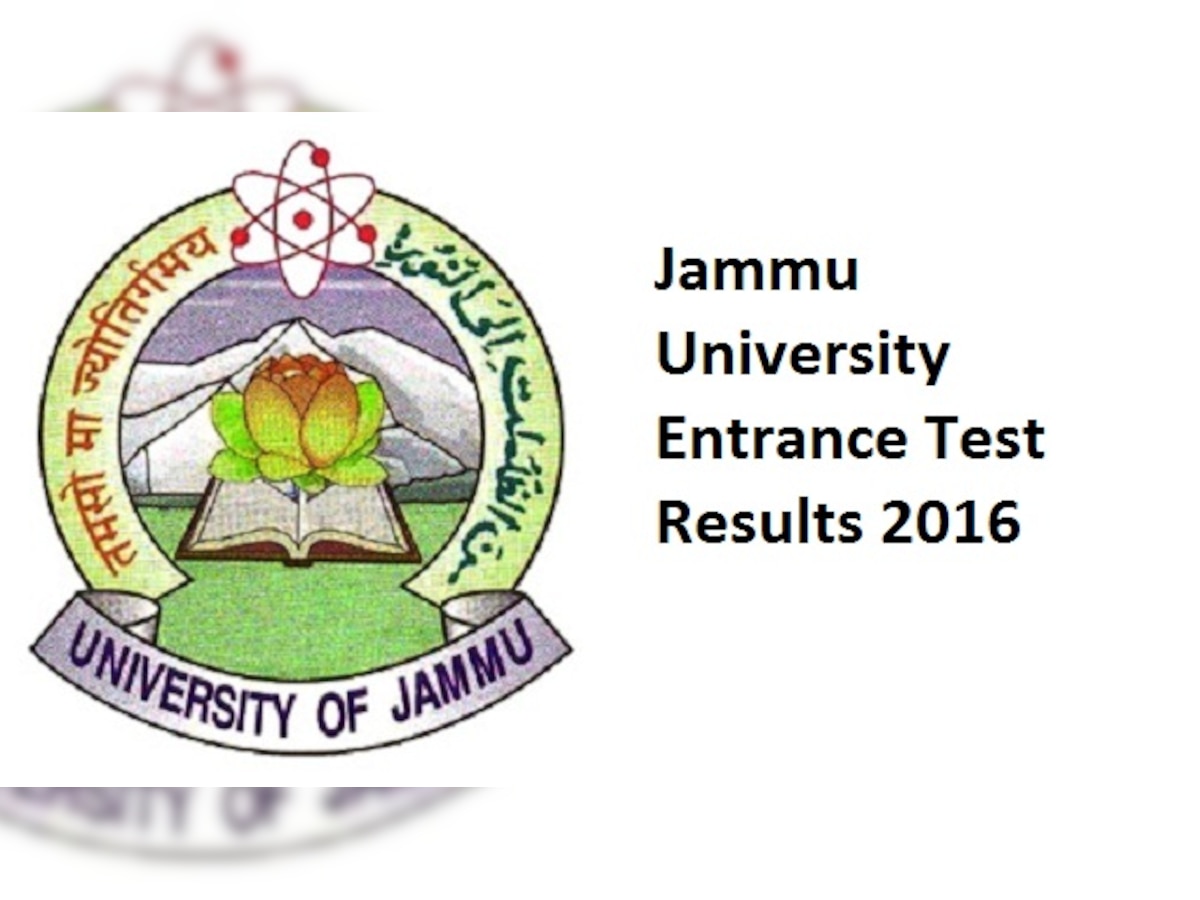 Jammu University: Check juet.in, JUET 2016 results declared