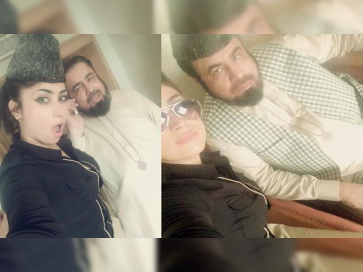 No selfies with Qandeel Baloch: Muslim cleric in Pakistan suspended after taking photos with her