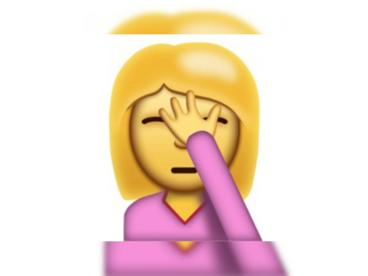 Newly added list of 72 emojis include the facepalm and selfie