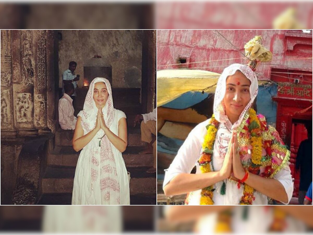 Watch: Sofia Hayat claims to have given birth to Lord Shiva on pilgrimage to Varanasi, Aurangabad