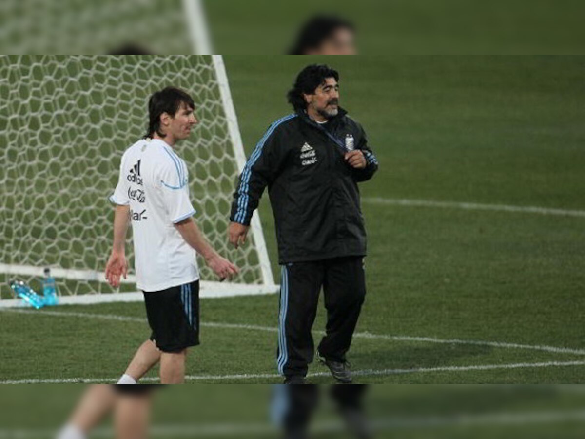 Did Diego Maradona's comment trigger Lionel Messi’s international retirement?