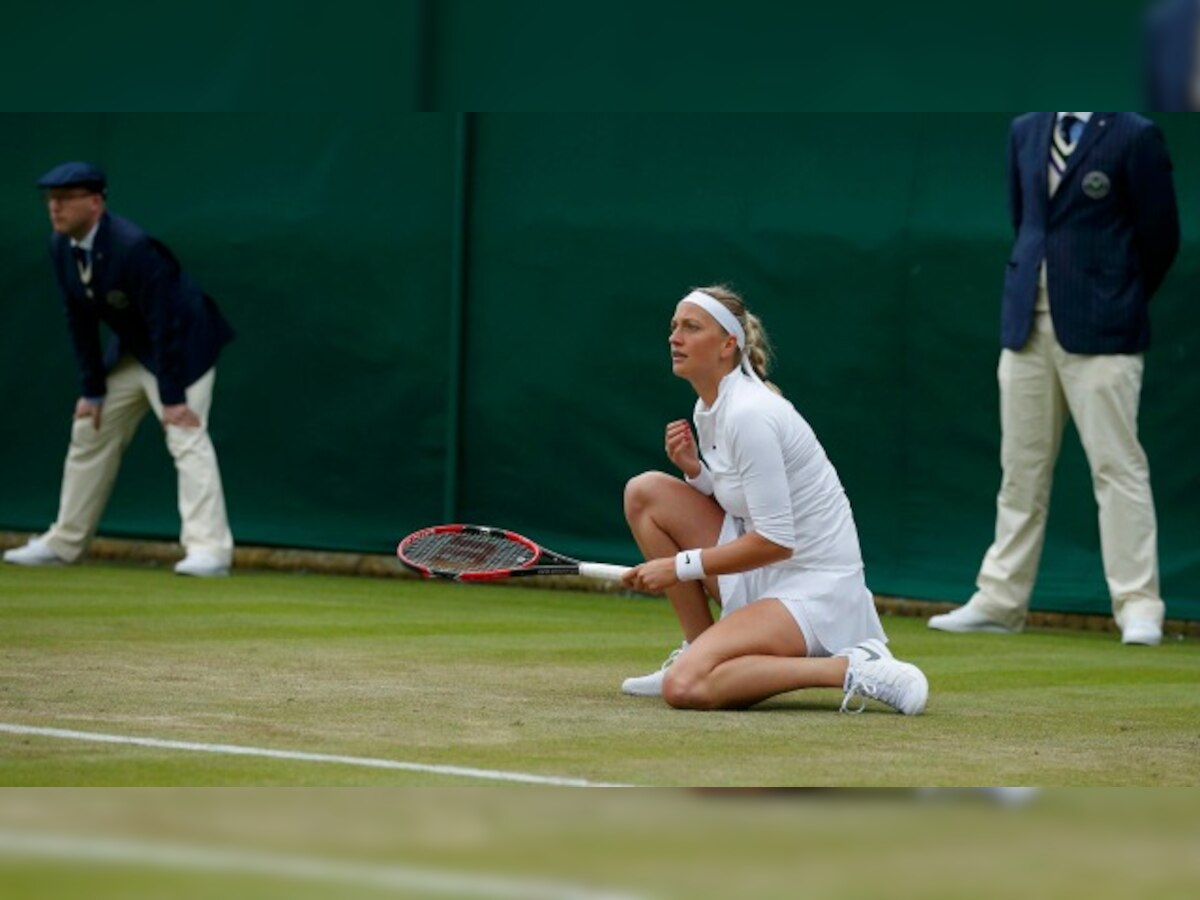 Wimbledon 2016: Two-time champion Petro Kvitova has it easy in first round