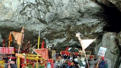 Rajnath Singh, NN Vohra join devotees, offer prayers at Amarnath shrine on first day