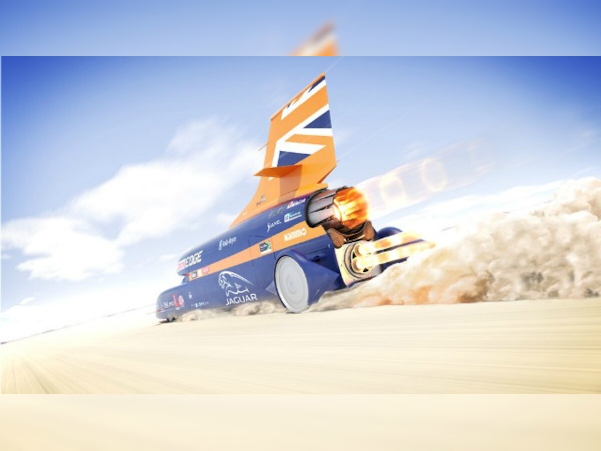  Bloodhound car sets sights on 2017 for land speed record attempt