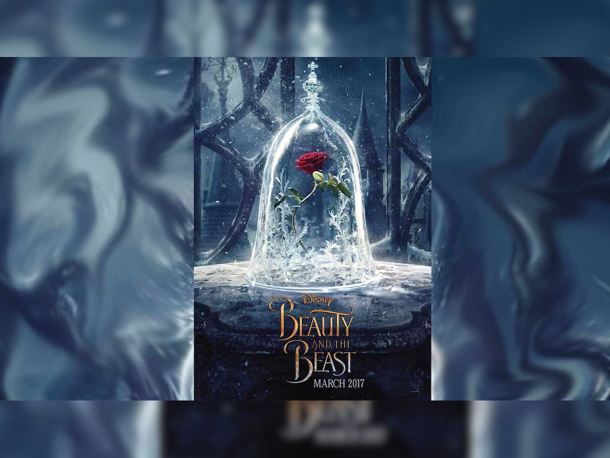 Disney unveils the iconic rose in new teaser poster of 'Beauty and the Beast'