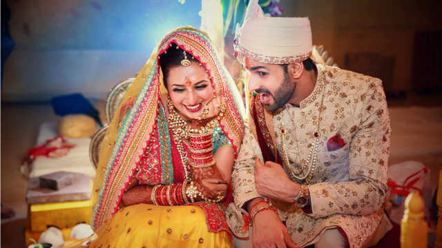 Divyanka, the Blushing Bride | hauteshaadidotcom