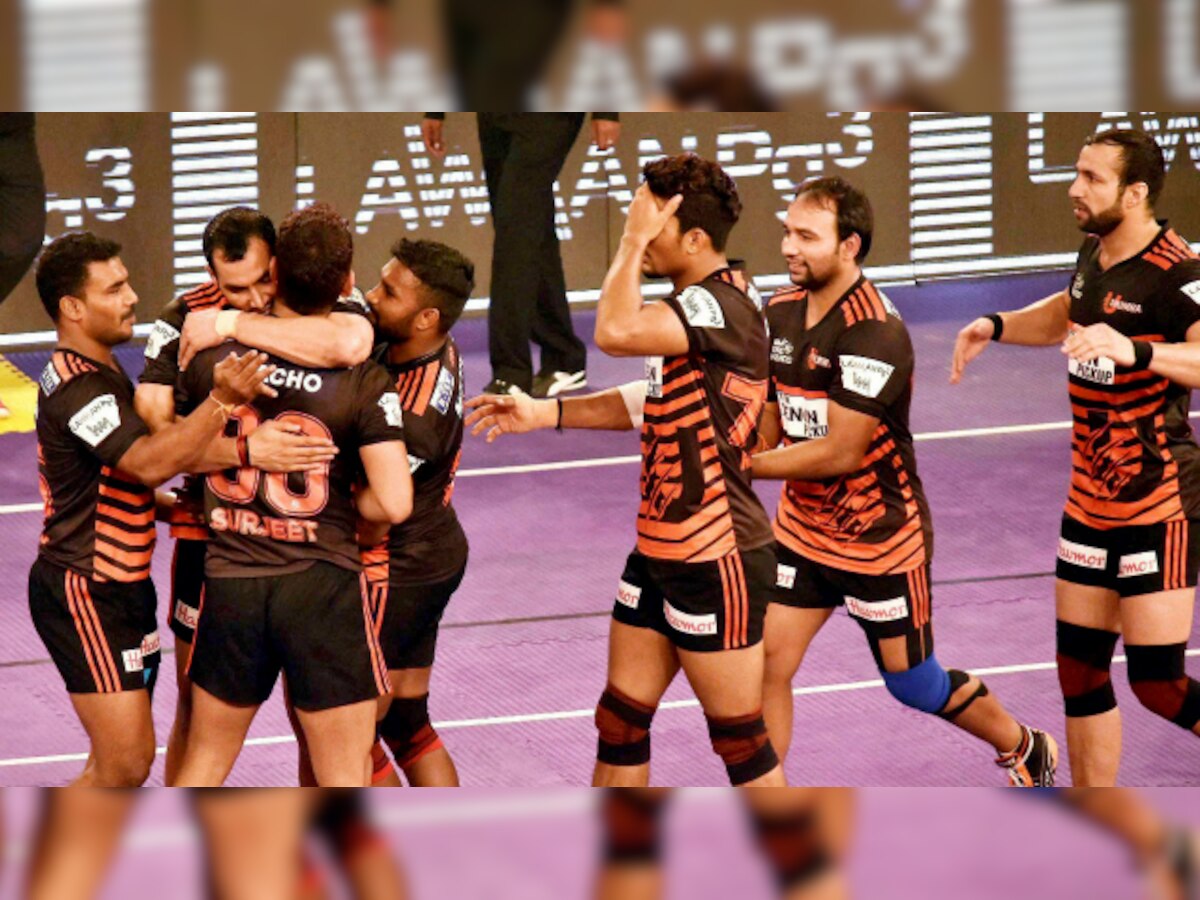 Pro Kabaddi: U Mumba beat table-topper Jaipur Pink Panthers