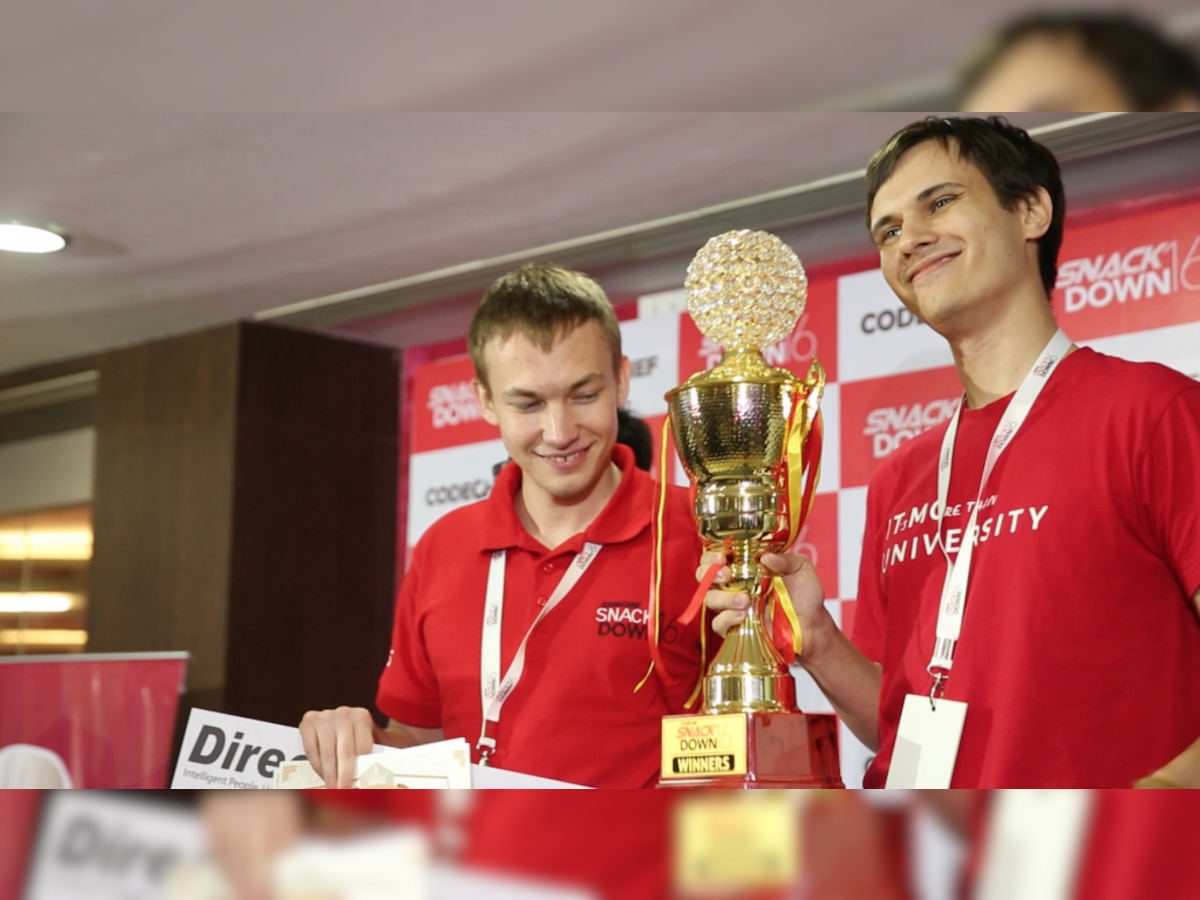 International programming contest in Mumbai gets a winner