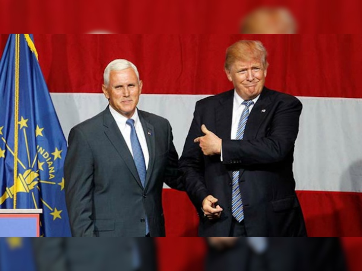 Donald Trump and his running mate Mike Pence contradict themselves on NATO issue