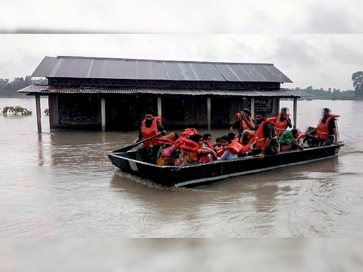 Assam floods: 12.5 lakh people affected; Army, NDRF assist district administrations in evacuation