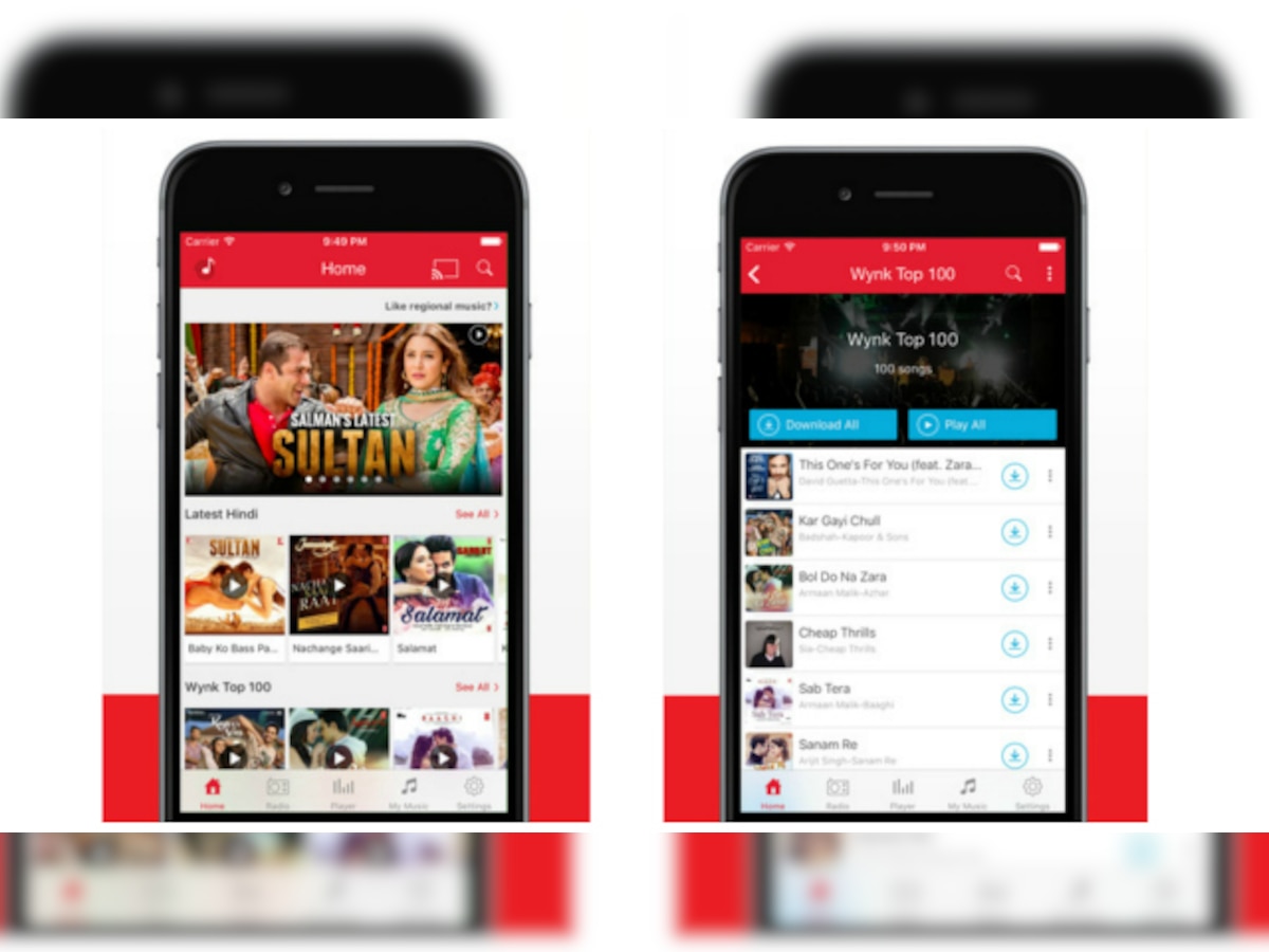 Wynk Music is the most downloaded Android music app in India