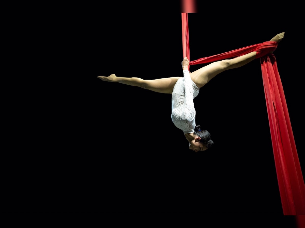 Try Aerial Silk for an overall fitness experience