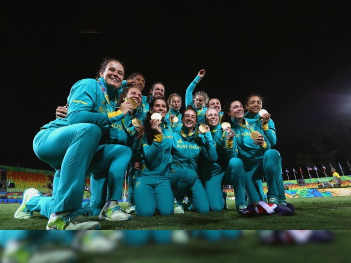 Rio 2016: Australian women's team win gold in rugby sevens' debut at Olympics