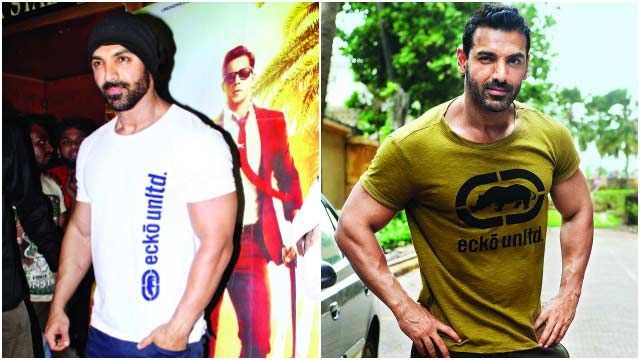 John abraham hot sale t shirt