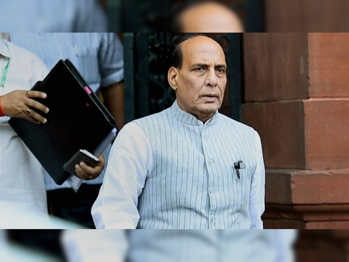 Rajnath talks tough to Pakistan on Kashmir unrest; all party meet on Friday