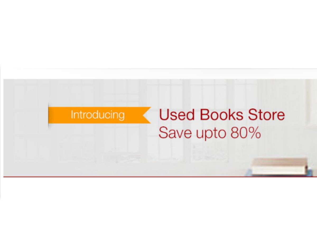 Amazon India launches 'used books store'