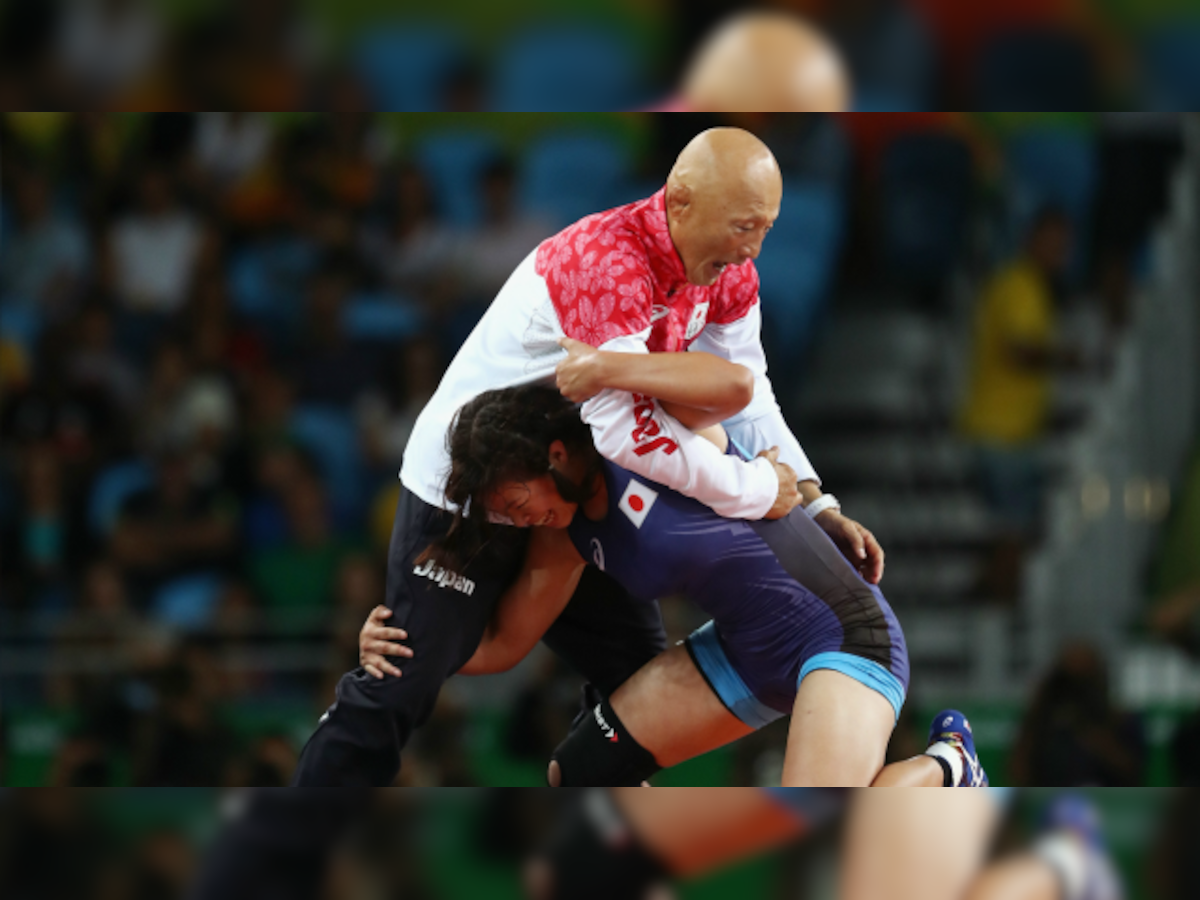 Rio 2016| Watch: Ecstatic Japanese wrestler Risako Kawai slams her coach on the mat after winning gold