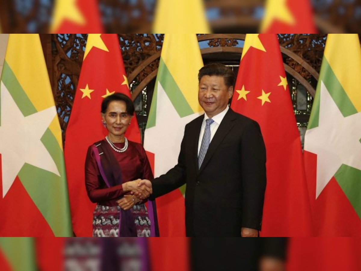 China's Xi Jinping says wants to ensure 'correct direction' of Myanmar ties