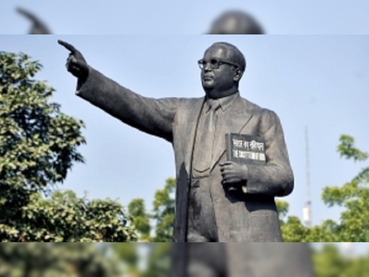 Madhya Pradesh: Miscreants attempt to desecrate Ambedkar's statue, one held