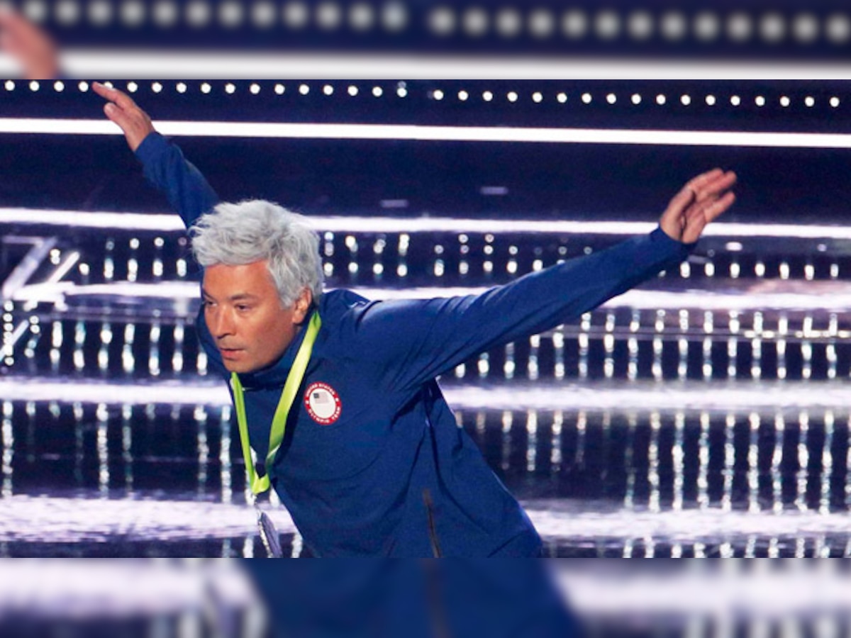 MTV VMAs: Jimmy Fallon spoofs Ryan Lochte