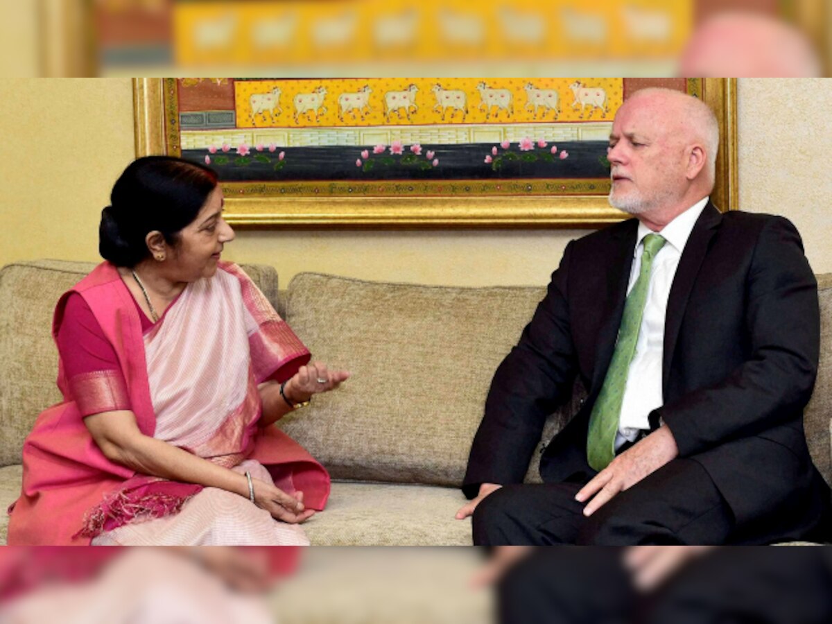 Sushma Swaraj asks UN President- Elect to adopt zero-tolerance towards terror 