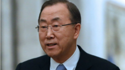 UN Secretary-General Ban Ki-moon faces protests in Sri Lanka