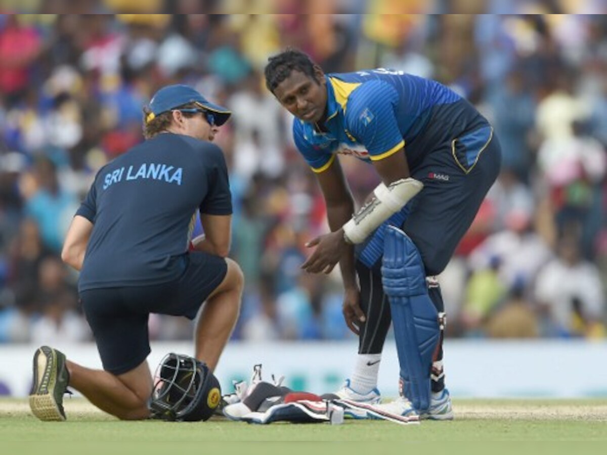 Sri Lanka suffer huge blow as Angelo Mathews is ruled out of remaining games