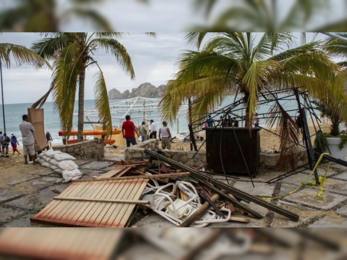 Two dead, three missing as Hurricane Newton batters northwest Mexico