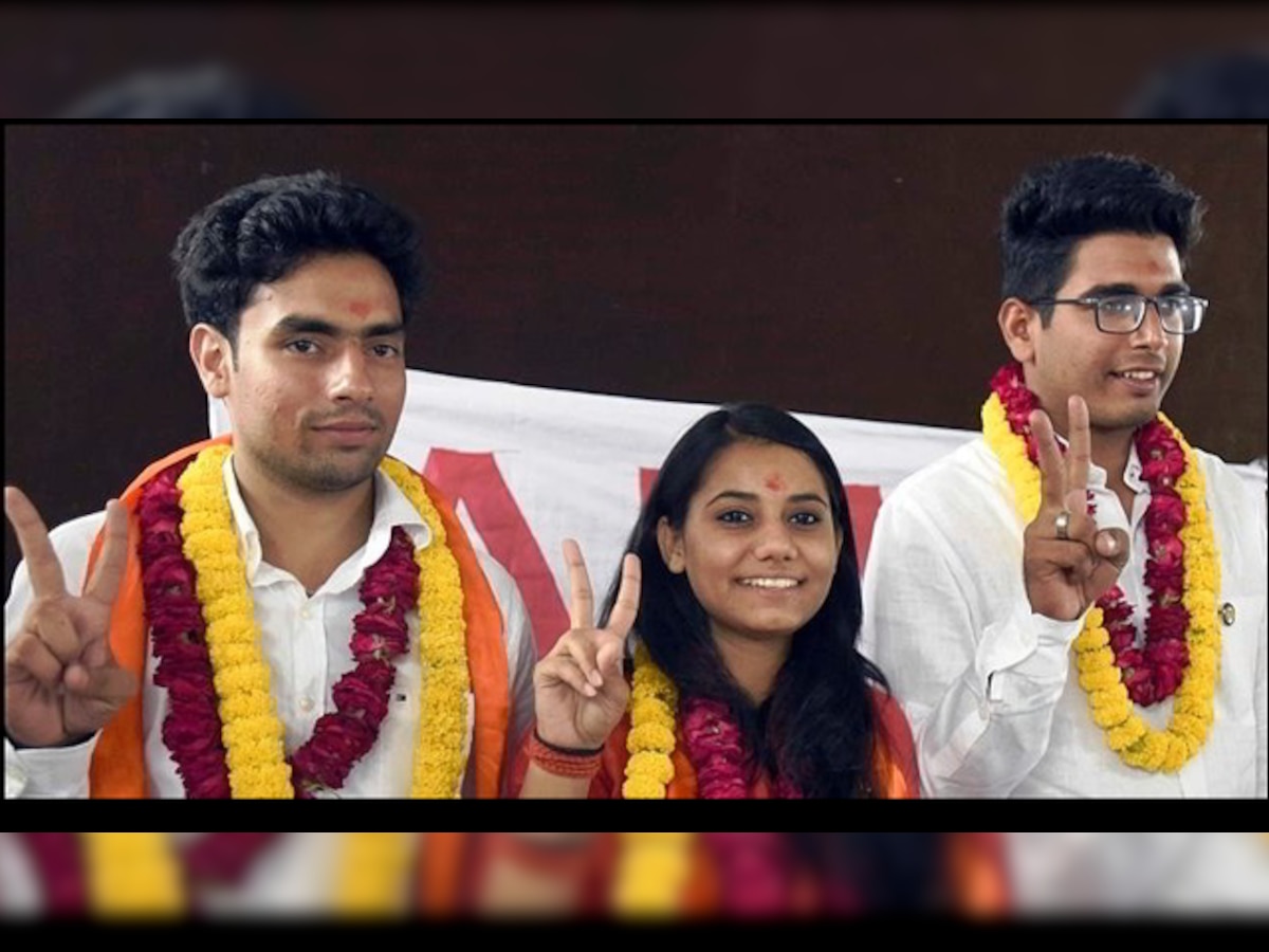 Delhi University Students Union (DUSU) 2016 results: ABVP sweeps poll, wins three seats including President's post