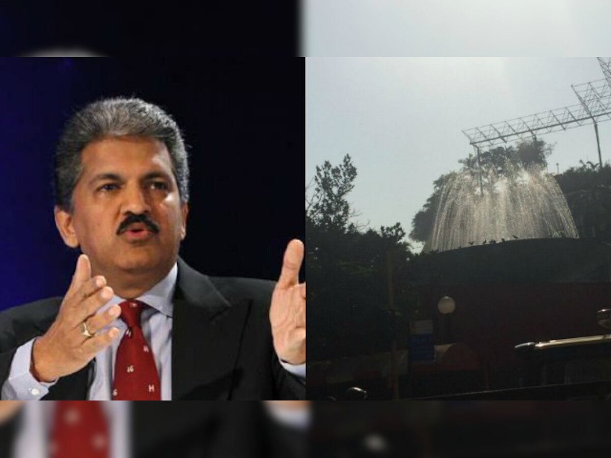 When a tweet got Anand Mahindra to shut down a fountain in his office 