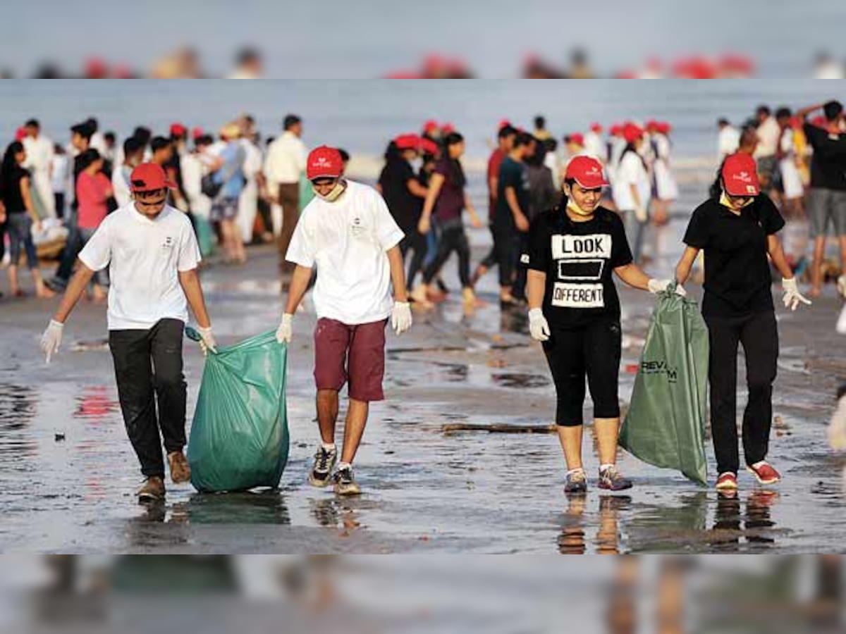 Take up responsibility by participating in dna's beach clean-up initiative