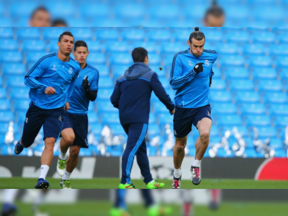 Cristiano Ronaldo trains, but Gareth Bale has the flu 