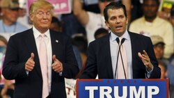 Like father like son: Trump Jr compares Syrian refugees to poisoned candies