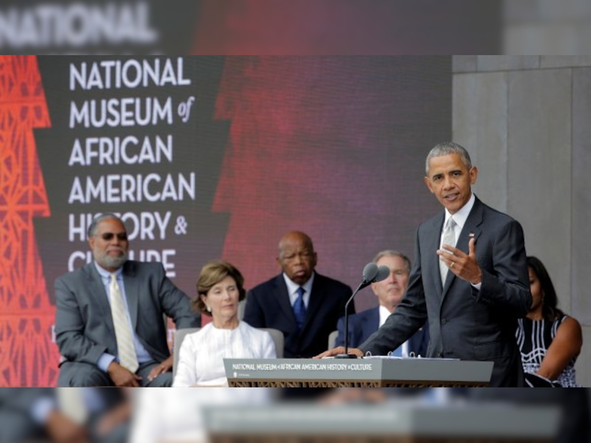Barack Obama opens AfricanAmerican museum in Washington