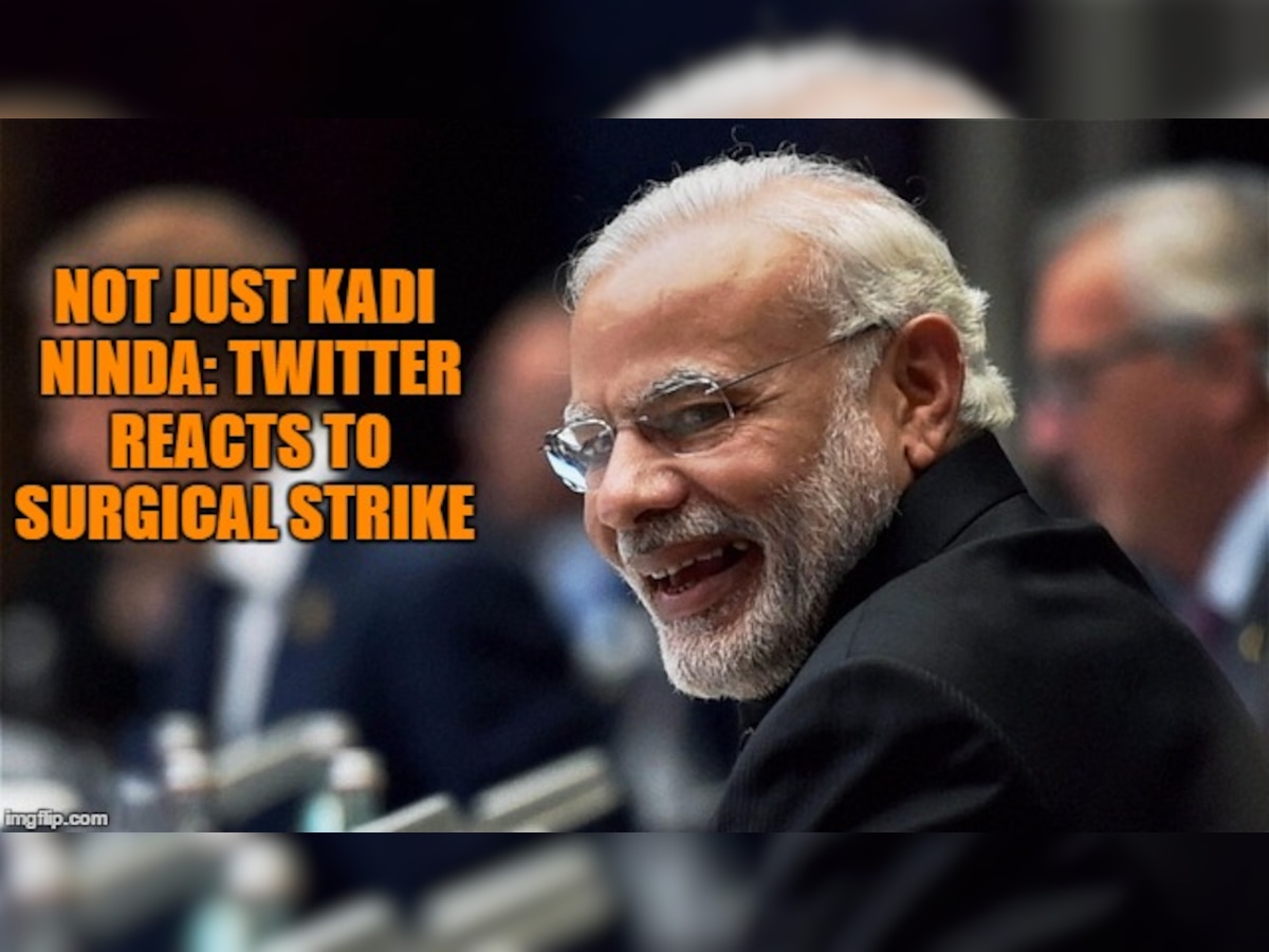 'Not just kadi ninda': Twitter hails Indian Army and Modi govt after surgical strike