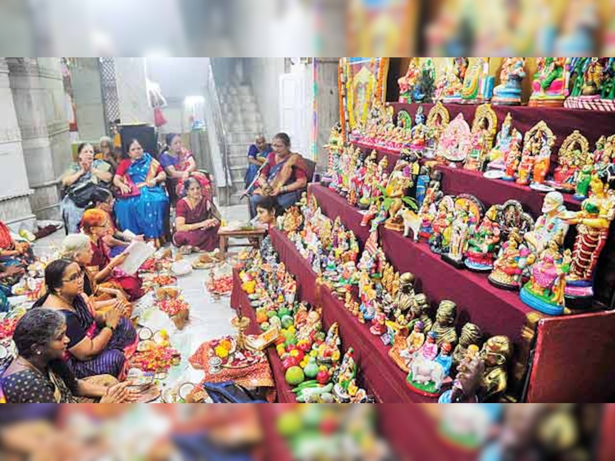 Mumbai: 300-year-old Gaondevi temple celebrates Tamil festival Golu