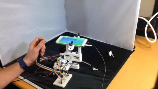 Microbes Pacman Play Pac-Man with live microbes using this smartphone microscope