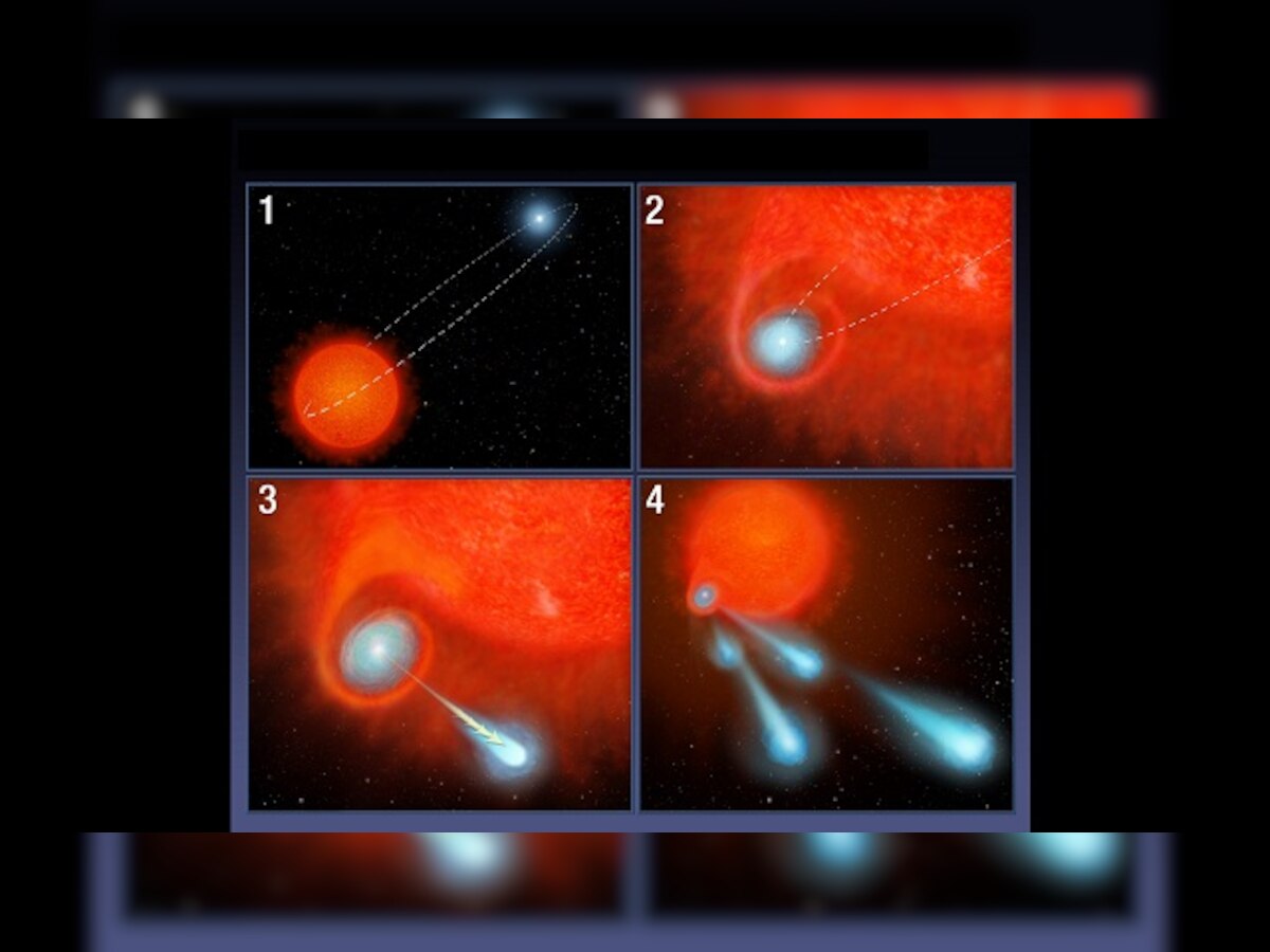 Hubble Observes Gigantic Cannonballs Shooting From Dying Star