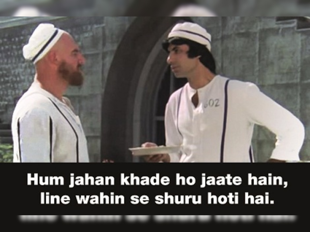 Big B's 10 best dialogues: Which one is your favourite Amitabh Bachchan line?